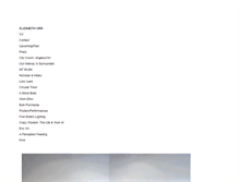 Tablet Screenshot of elizabethorr.net